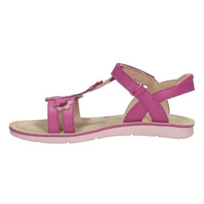 Clarks Mimo Gracie Jnr 26114786 pink leather