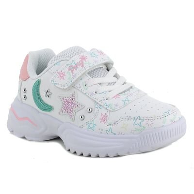 PRIMIGI Παιδικά Ανατομικά Sneakers 1467011 bianco - ΛΕΥΚΟ