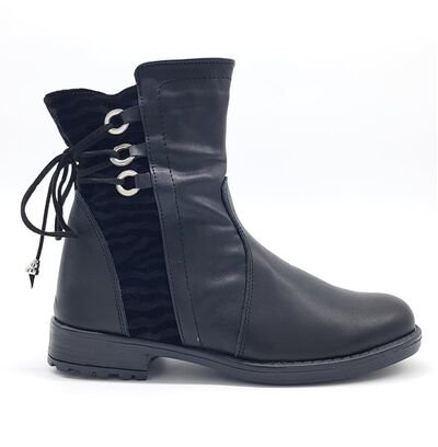 ABY shoes Aby772-ΜΑΥΡΟ