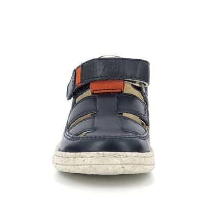 Kickers Tractus 894823-10-101 marine orange - ΜΠΛΕ