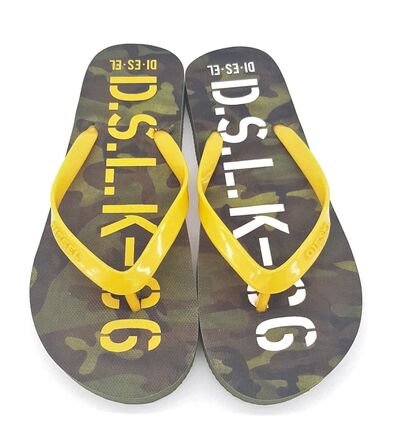 Diesel FLIP FLOP FF8 CAMO military green/yellow