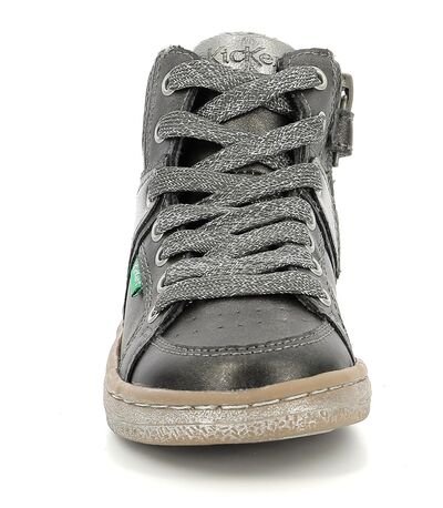 Kickers Lowell gris fonce glitter 739357-30-123 - ΓΚΡΙ