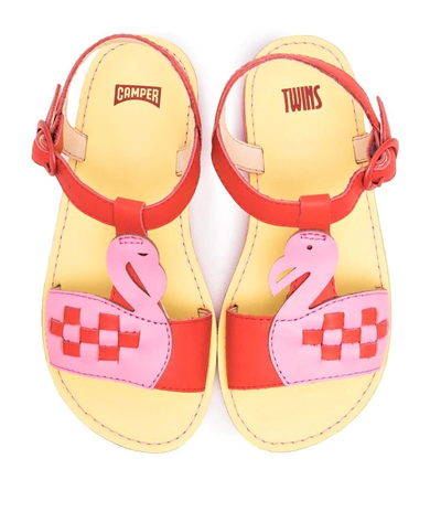 Camper Twins K800535-001 multicolor - ΚΟΚΚΙΝΟ/ΡΟΖ