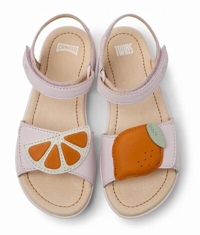 Camper Twins K800483-001 pink - ΡΟΖ