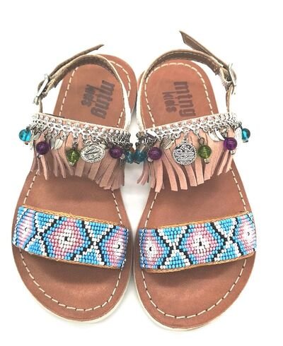 MTNG 47328 CHEIW suede salmon/nappa