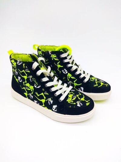 Clarks Club Pop Jnr 26117852 black canvas