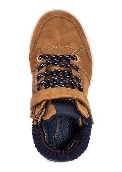 Mayoral 18-46903-081 Camel καφέ/μπλε