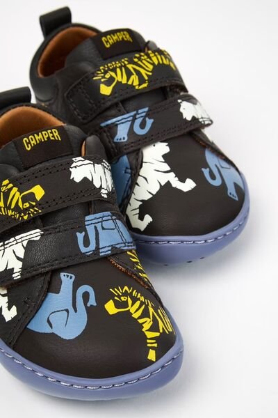 Camper Παιδικά Δερμάτινα Μποτάκια First Walkers Twins Multicolor K800405-050 - ΠΟΛΥΧΡΩΜΟ