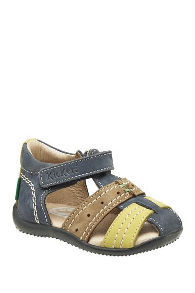 Kickers Bigbazar 279052-10-53 Bleu Jaune Marron