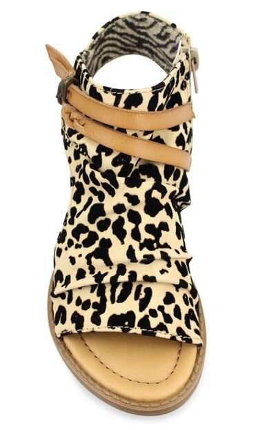 BLOWFISH MALIBU KIDS BLUMOON-K BF7295K-NATURAL LEOPARD GRASSLAND/SAND - ΛΕΟΠΑΡ